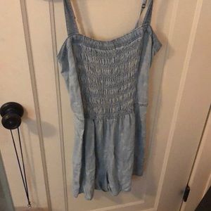 Denim romper